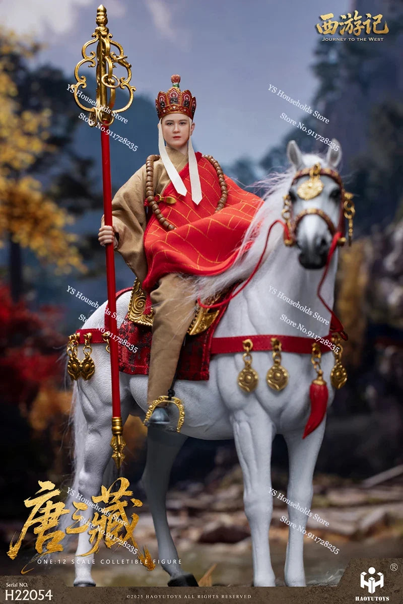 HAOYUTOYS 1/12 H22054 Tan Sanzang H22055 Wu Kong H22056 Ba Jie H22057 Wu Jing H22058 White Dragon Horse Myth West to The Journey