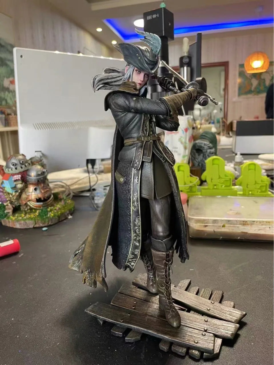 29cm Bloodborne  PVC Action Figure Lady Maria of the Astral Clocktower Figures Statue Anime Collection Model Toys Holiday Gifts