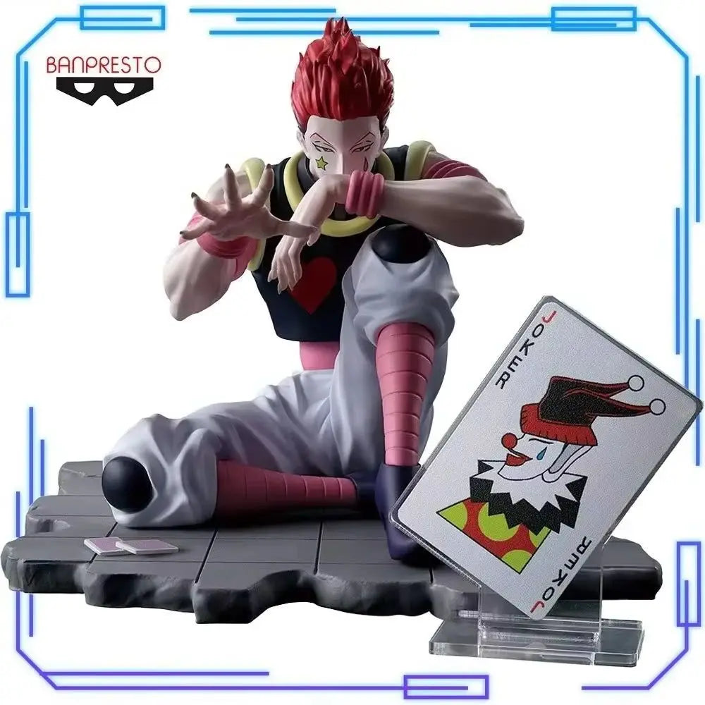 Auf Lager Bandai Original Echtes Banpresto Anime HUNTER×HUNTER Memorable Saga Special Hisoka 9cm Modell Spielzeug Figuren Geburtstagsgeschenk