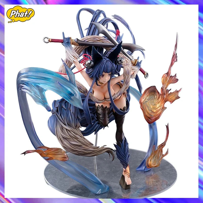 Original in Stock Phat! GRANBLUE FANTASY Fire Fox Yuel 1/7 Figures Model Toy Gift Collection Ornament