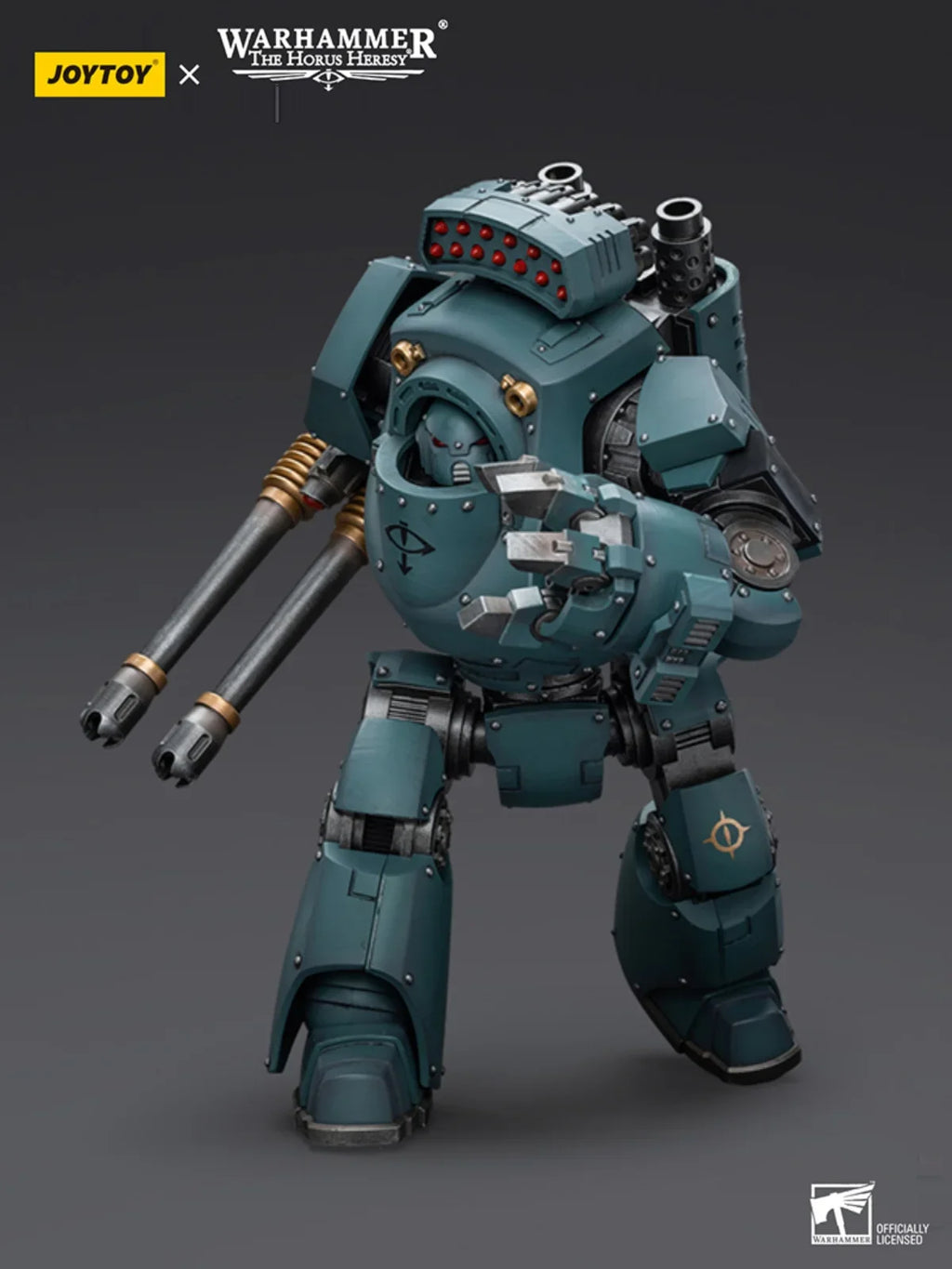 Dark Source Sons of Horus Contemptor Dreadnought 1:18 Modell mit Gravitations-Autokanone als Geschenk