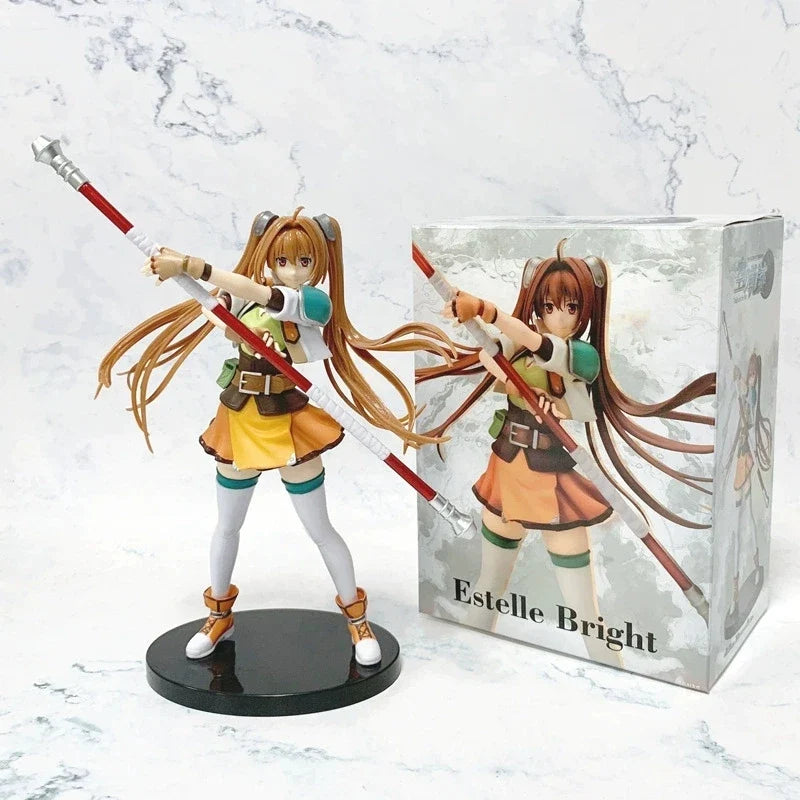 Kotobukiya The Legend of Heroes Trails in The Sky Estelle Bright Scale Anime Finished Model Anime Figure Statuette Ornament Toys