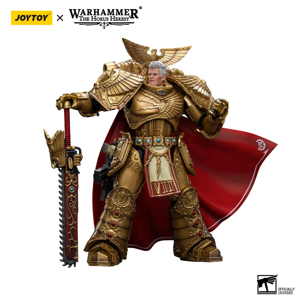 JOYTOY Warhammer 40K 1/18 Imperial Fists  Rogal Dorn Primarch of the Vllth Legion Action Figure Model Toys For Collection Kit