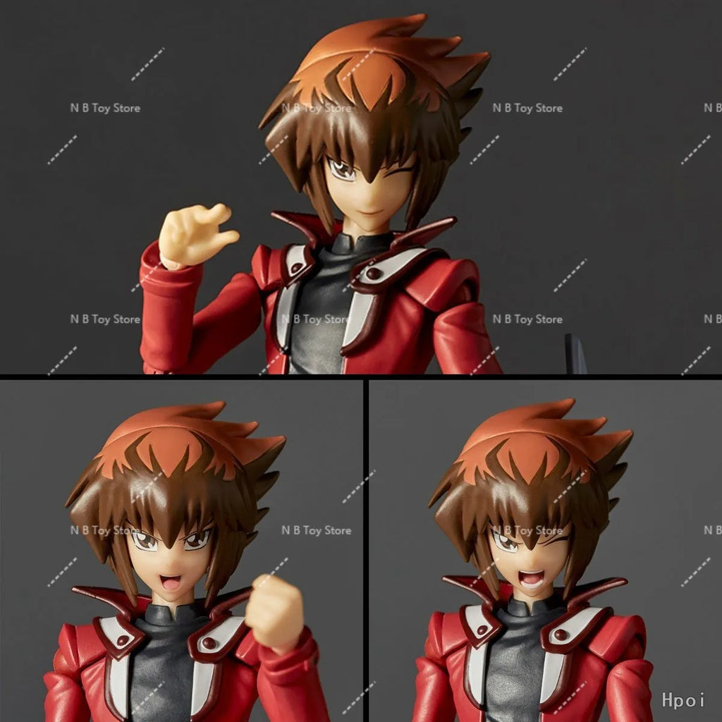 100% Original Kaiyodo Revoltech Jyudai Yuki Yu Gi Oh Duel Monsters GX DX in Stock Anime Collection of Action Figures Model Toys