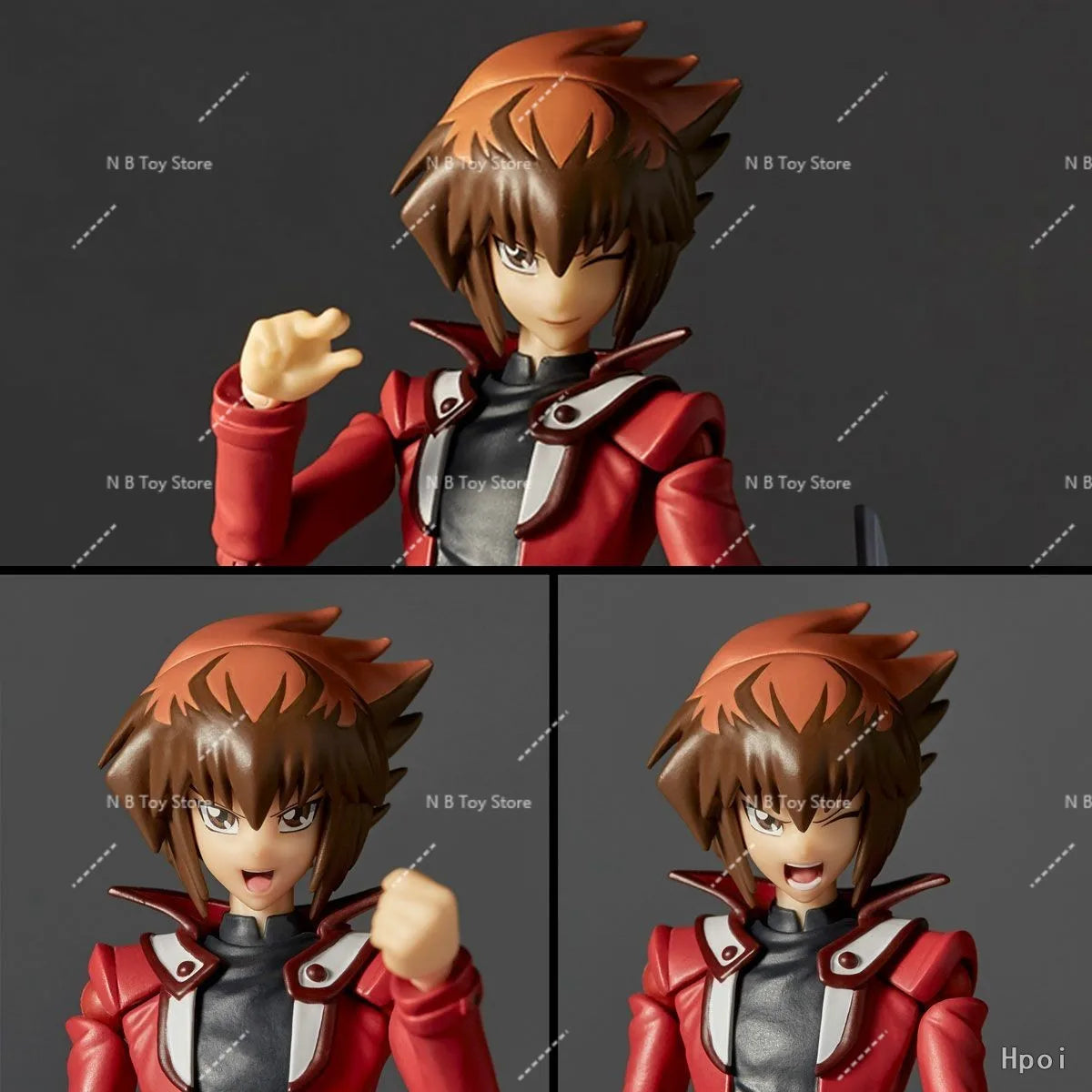 100% Original Kaiyodo Revoltech Jyudai Yuki Yu Gi Oh Duel Monsters GX DX in Stock Anime Collection of Action Figures Model Toys