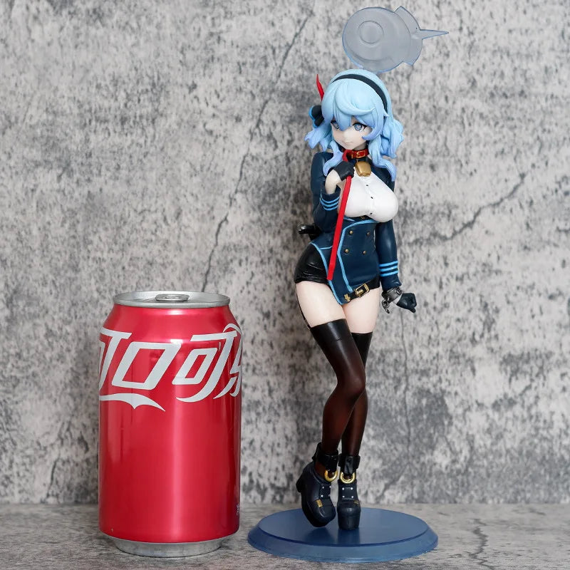 Anime Blue Archive Amau Ako Figurine, GK Girl Anime 2D PVC Model Desktop Decoration for PC Case Toy Gift