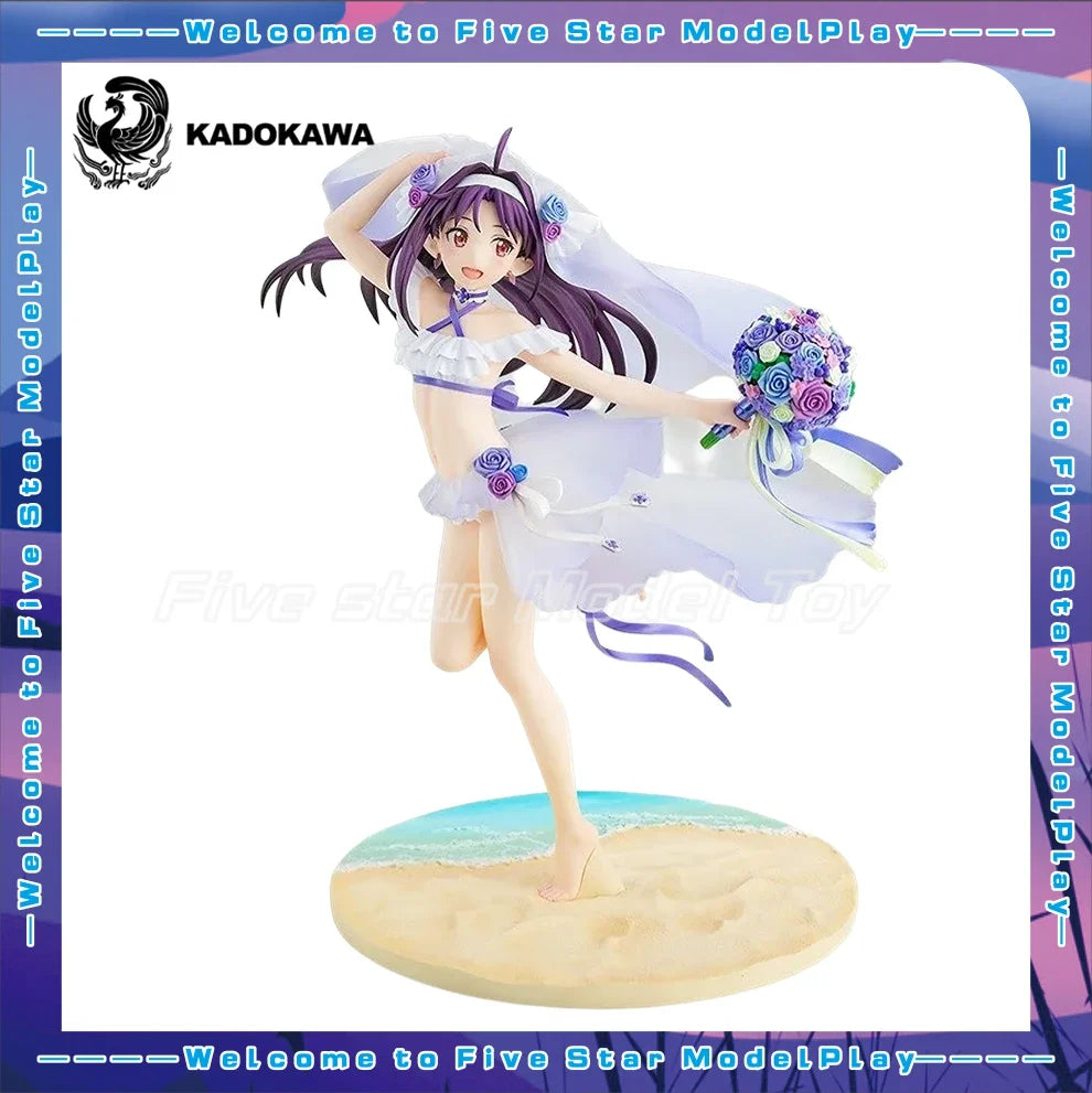 【FS】Original KADOKAWA Claynel KDcolle Sword Art Online Yuuki Scale 1/7 Figure Model Toys Gifts Collection