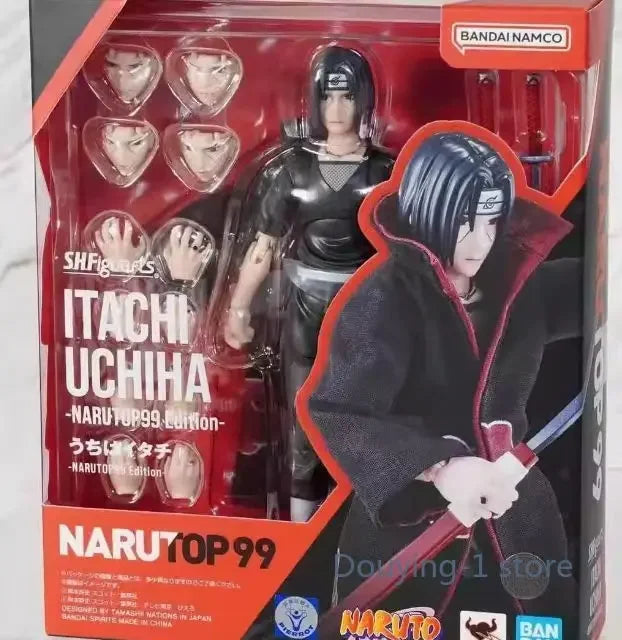 Bandai Spirits Shf S.h.figuarts Uchiha Obito Naruto Shippuden Action Figure Collection Model Toy Gift