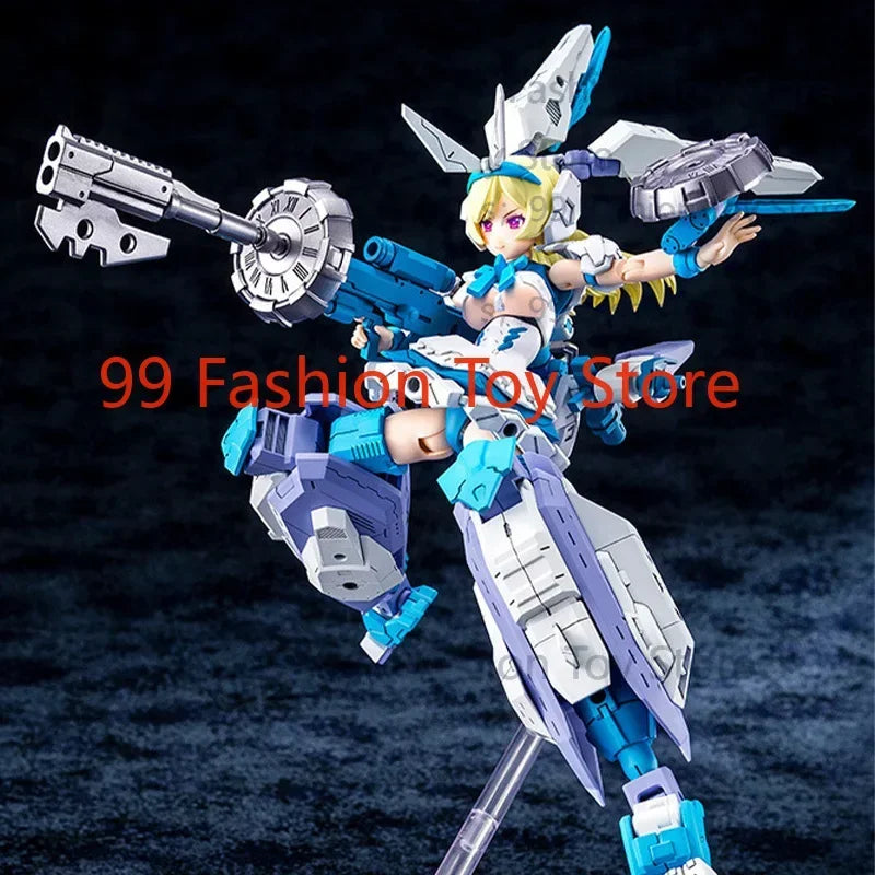 Original Kotobukiya Anime Action Figure MEGAMI DEVICE Chaos & Pretty ALICE Assembly Model Kit Collection Toy Gift for Children