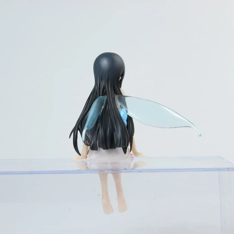 12cm Sword Art Online Yui Elf Sitting Position Anime Figure Model Statue Boys Collection Desktop Decoration Ornament Toys Gifts