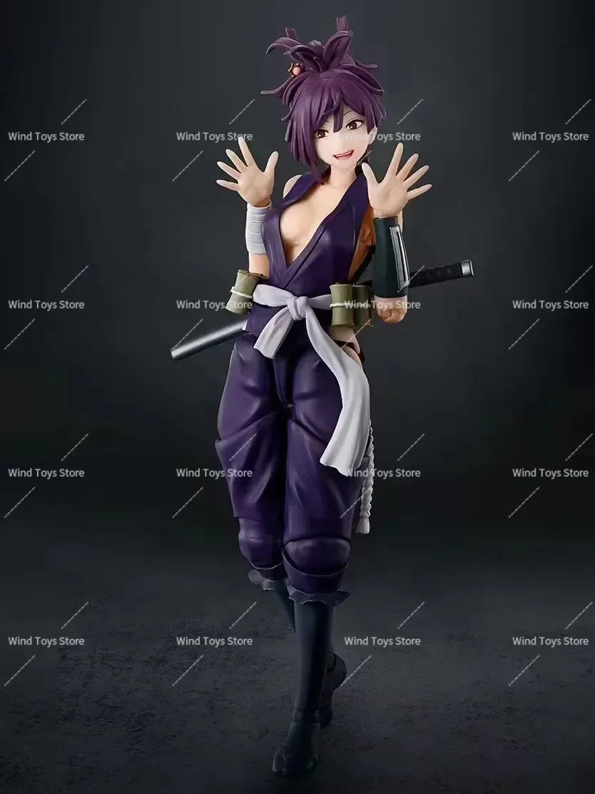 In Stock Original Sh Figuarts Shf Hell's Paradise Yuzuriha Action Figures Model Toys Anime Figura Pvc Gift
