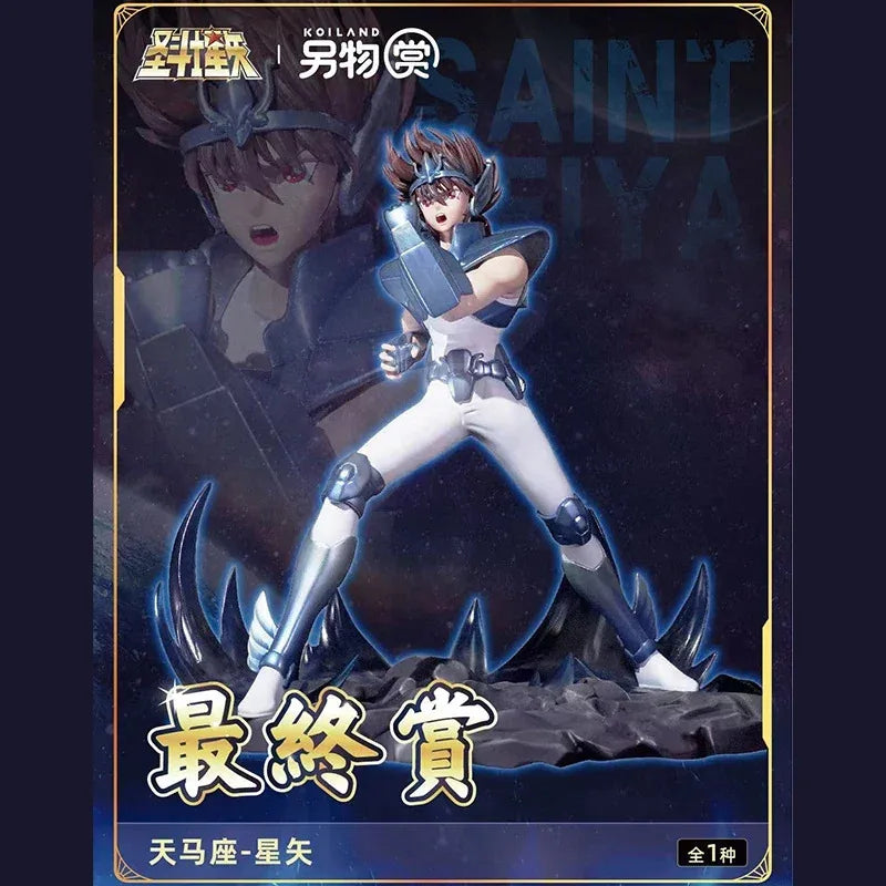 NewGenuine Bntsh Ichiban Kuji Anime Figure Saint Seiya Gemini Saga Seiya Poenix Ikki Ver. Pvc Action Figures Model Orname Gift20