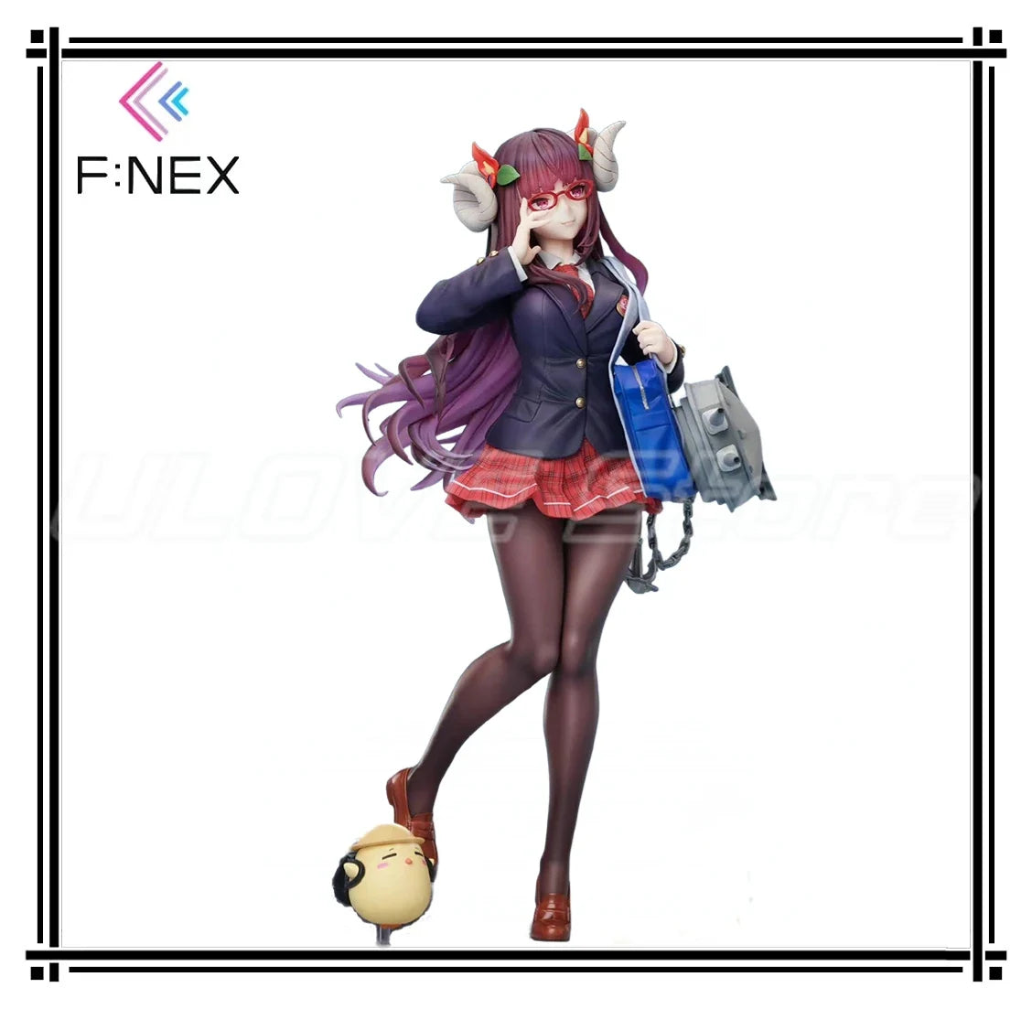 Original F:NEX Azure Route Suruga Encountered Top Students Anime Figure Model Toys Gifts Collection