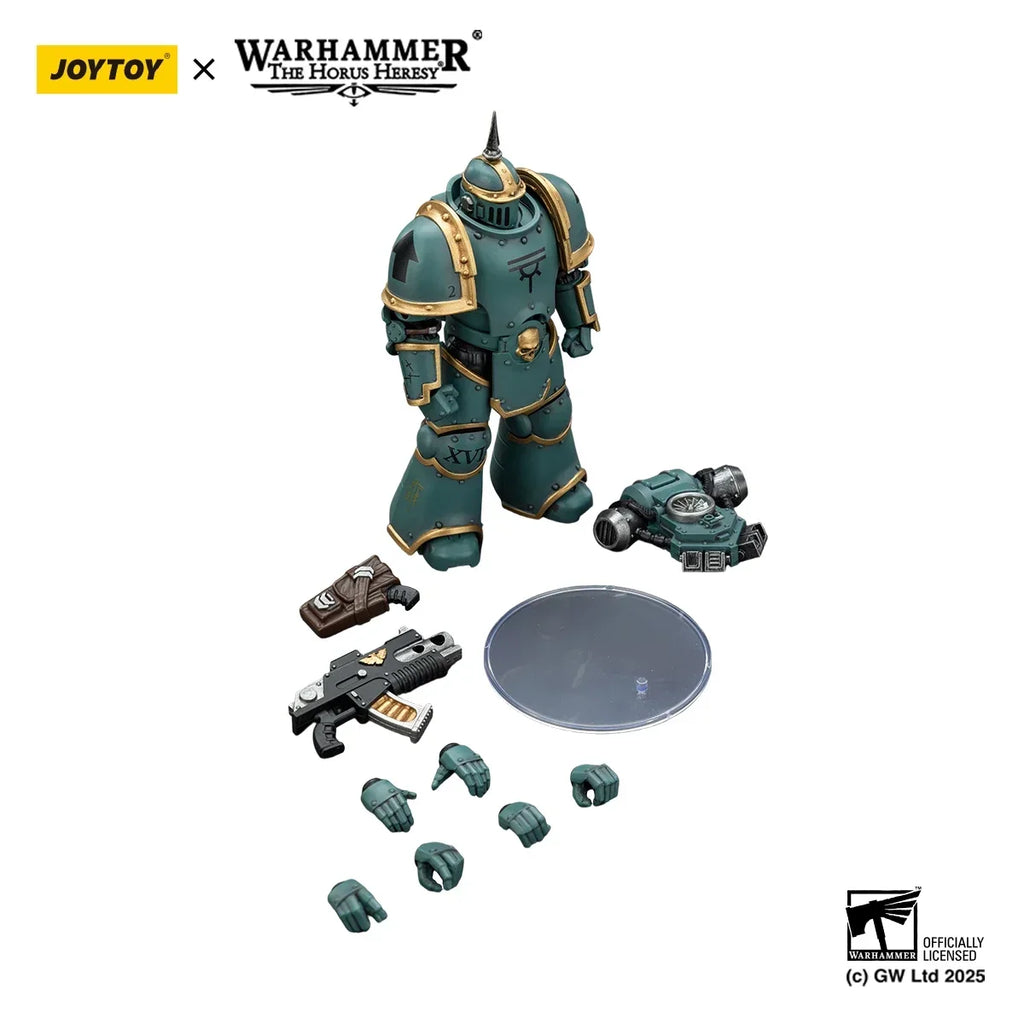 JOYTOY Warhammer 40K Sons of Horus MK lll Tactical Legionary 1/18 Action Figure Model Toys