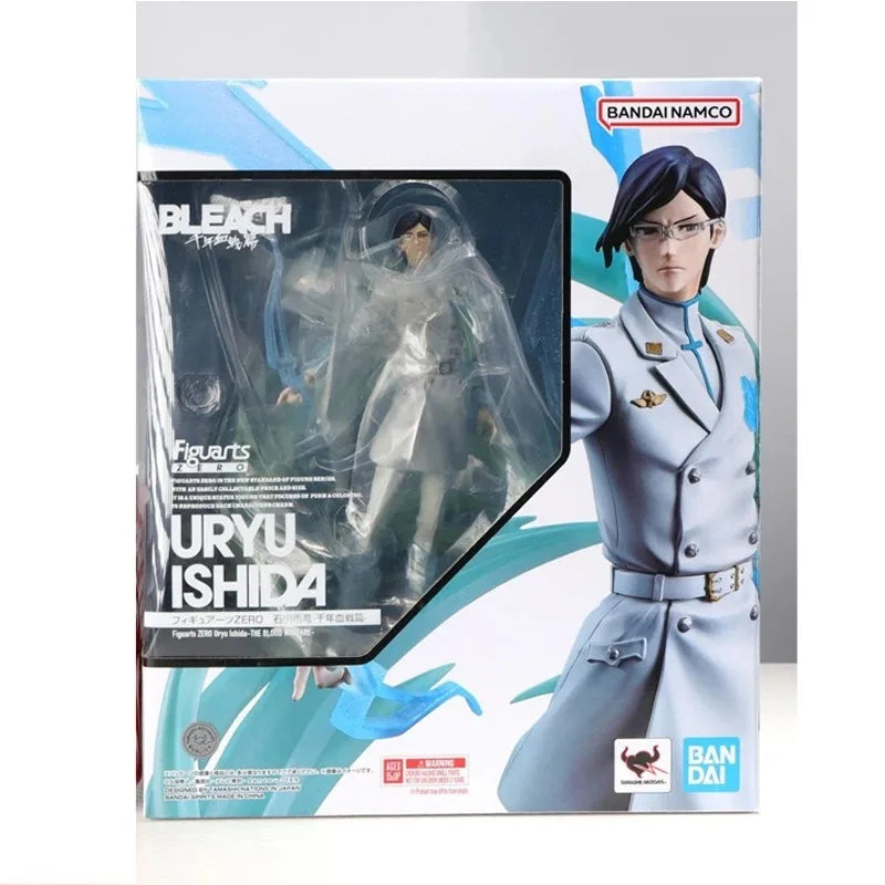 100% Original Bandai Genuine Figuarts ZERO BLEACH Ishida Uryuu THE BLOOD WARFARE Figure Model Collection Toy Gift