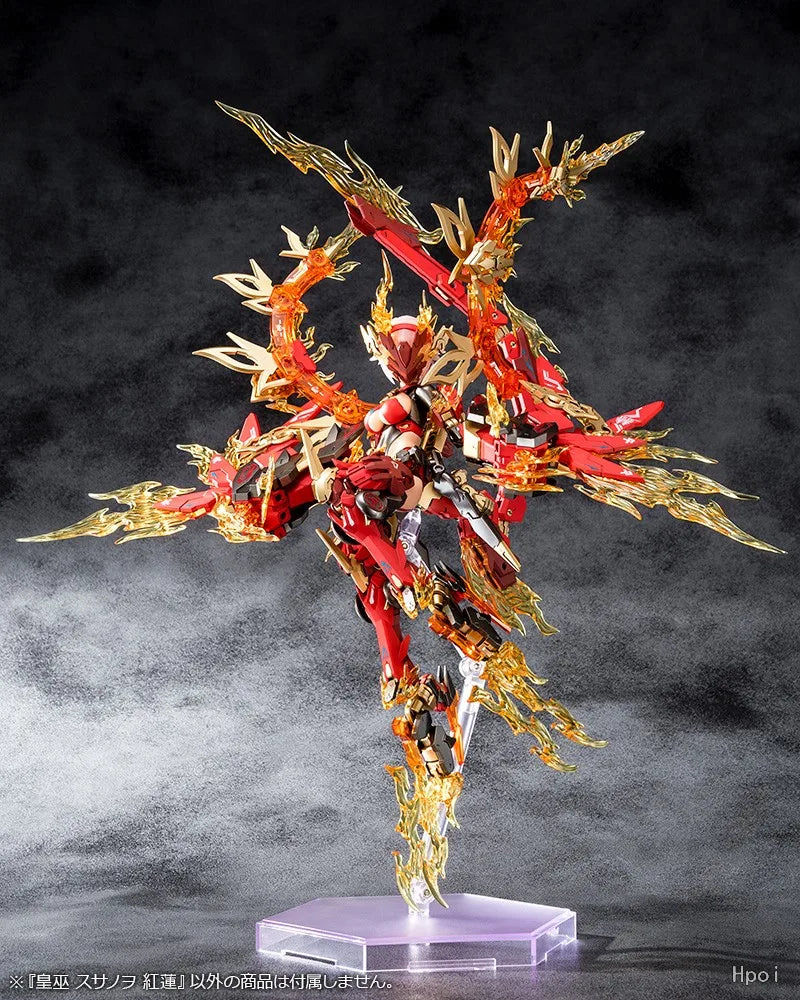 Original in Stock KOTOBUKIYA Megami Device Royal Witch Susanoko Honglian 1/1 Figures Model Toys Gifts Collection Ornaments