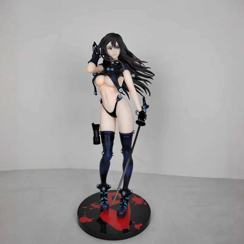 25cm Gantz Reika Shimohira Holding Knife Standing Pose Anime Figure Model Statue Toys