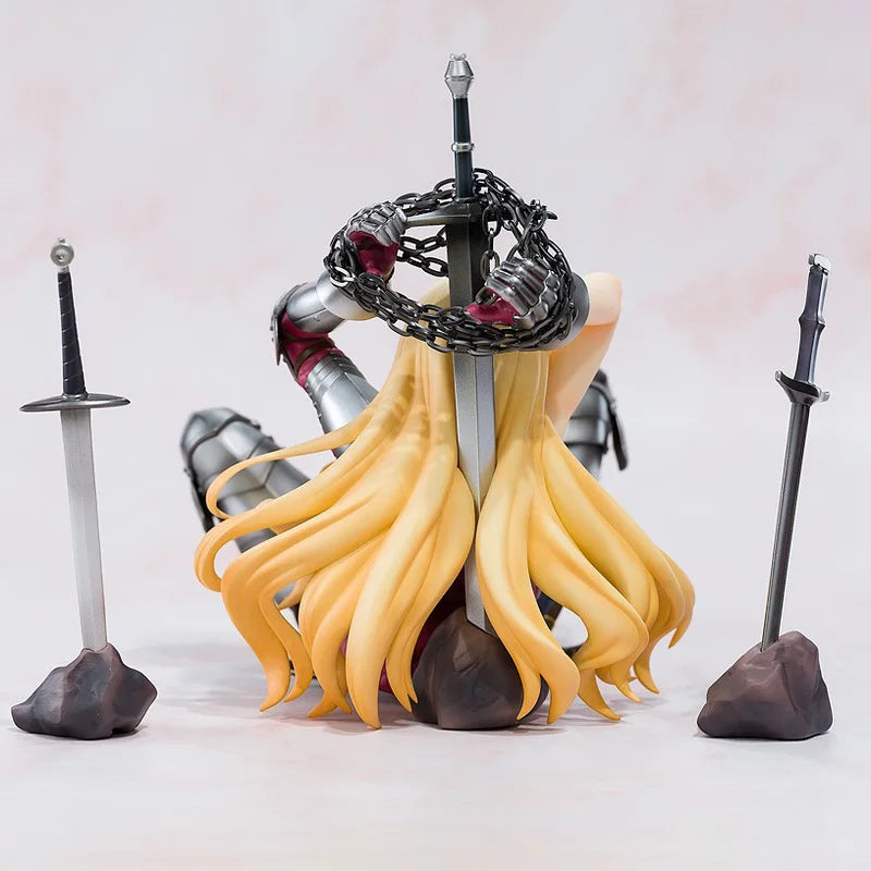 Defeated Female Knight Valerie Figure Anime Action Character Peripheral Girl Model Japanese Manga Toy Collection Ornament Gift