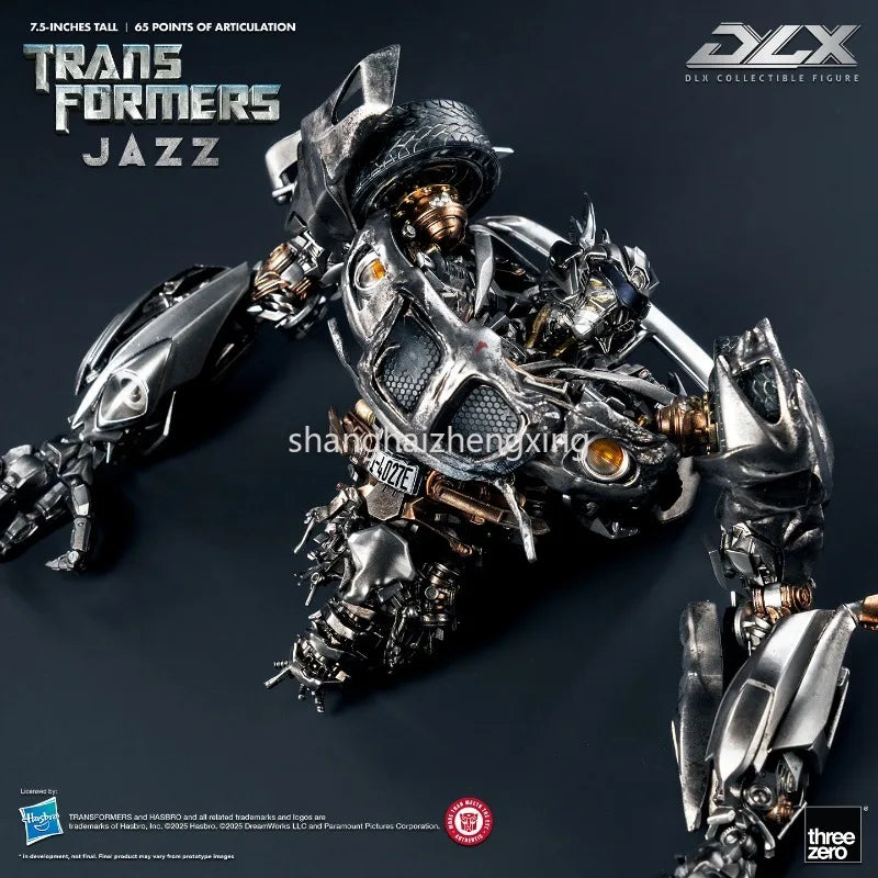Pre-sale Start threezero 3A DLX Transformation Toys Movie 4 Series Jazz Deluxe Edition Action Figure Model Toy Collection Gift