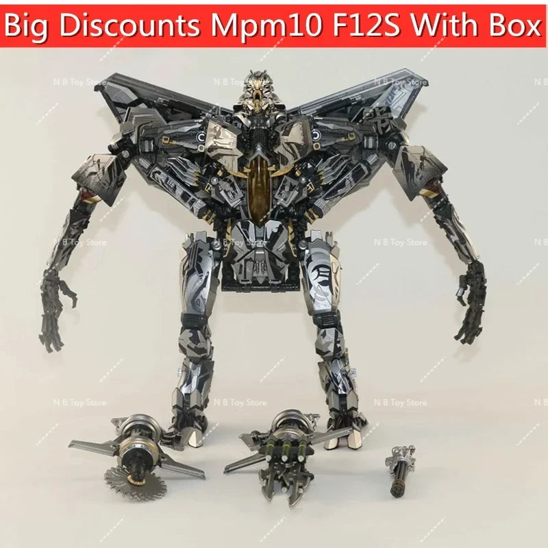 F-12S F12S MPM-10 T10 T-10S T10S Transformation Large Size Cybertron Starscream Film Version MPM10 Action Figure KO Robot
