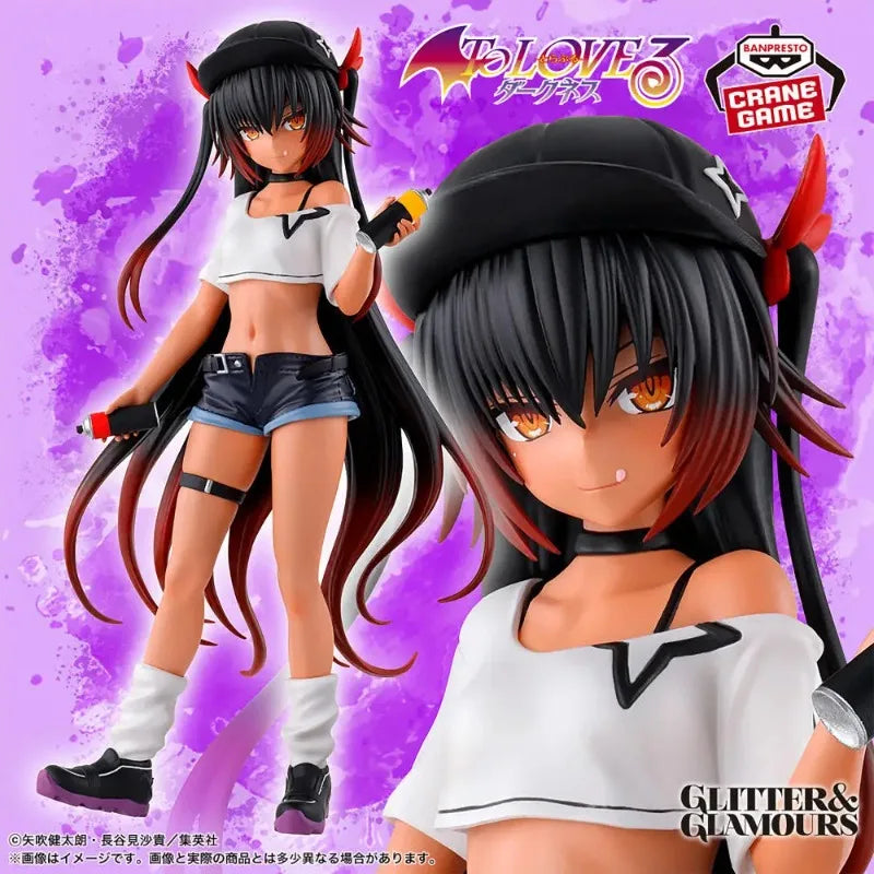In Stock Genuine BANPRESTO GLITTER&GLAMOURS To Love-Ru Nemesis Figure Anime Model Toy AS