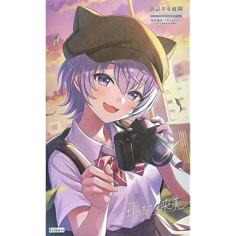 Kotobukiya Creative Color Girls Garden Model Kit Sousaishojoteien Eimi Seira Ichijo Emma Koyomi Anime Figure Action Figures Toys