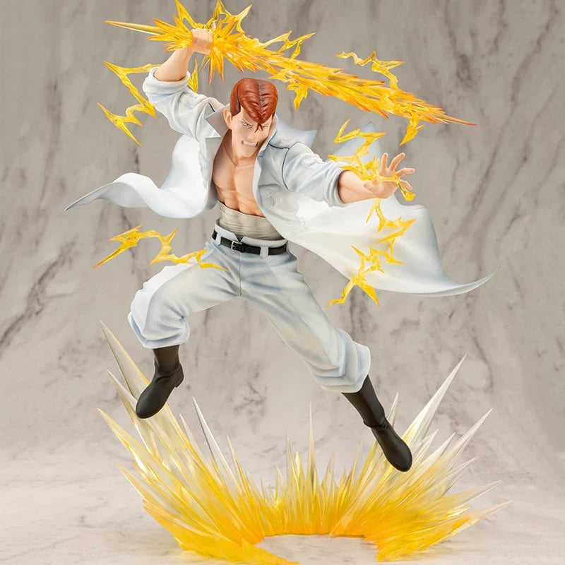 Kotobukiya YuYu Hakusho Yuusuke Urameshi Kurama Hiei Kazuma Kuwabara Original Anime Figure Collectible Model Doll Ornament Gifts