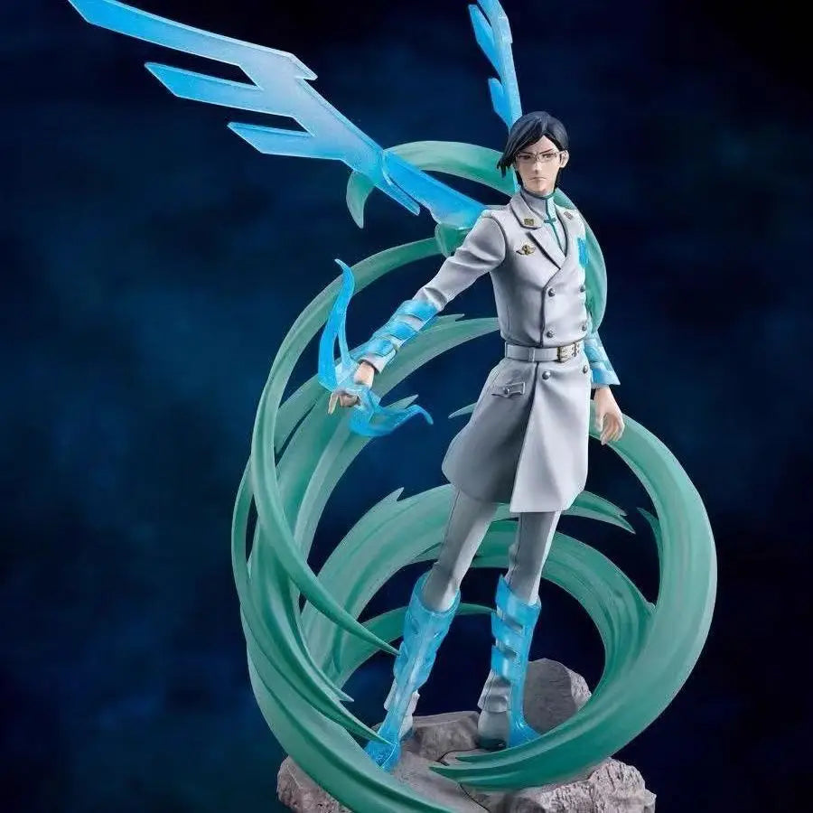 100% Original Bandai Genuine Figuarts ZERO BLEACH Ishida Uryuu THE BLOOD WARFARE Figure Model Collection Toy Gift
