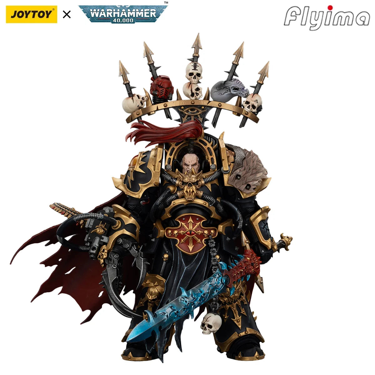 [Pre-order]JOYTOY Warhammer 40K 1/18 Action Figure Abaddon the Despoiler&Death Guard 3PCS&Heavy Relic Primus Armor 3PCS Model