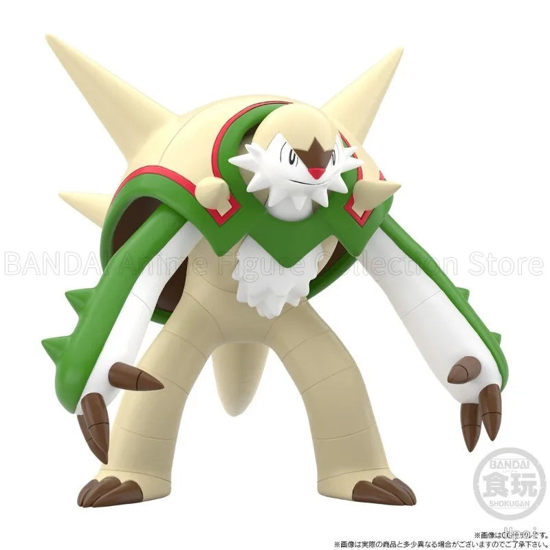 January 2026 Pre-sale Original Bandai Shokugan Pokemon Karumu / Chesnaught / Delphox Toys Model Decoration Gift Collection