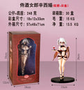 27CM Anime Cynthia Figure Shiny Series Waitress Chasing Eye Ver Standing Model Toy Gift Collection Action Figure PVC