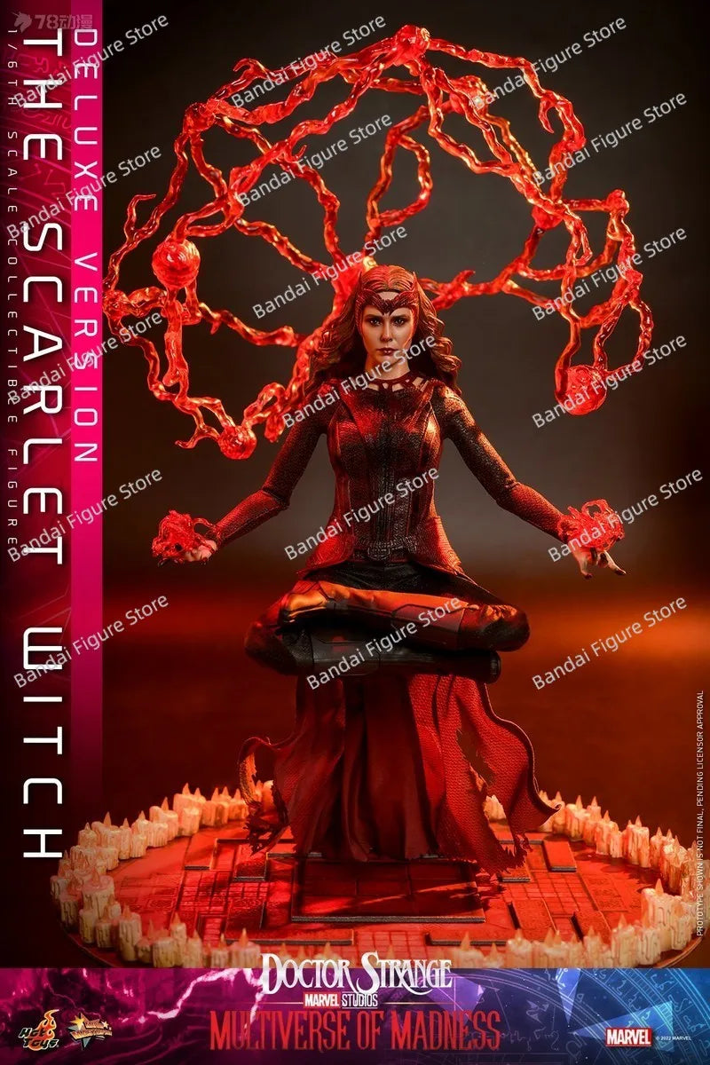 HOTTOYS HT MMS652 MMS653 Collection 1/6 The Scarlet Witch Action Figure Doctor Strange 2 Movie Delicate 12" Full Set Soldier
