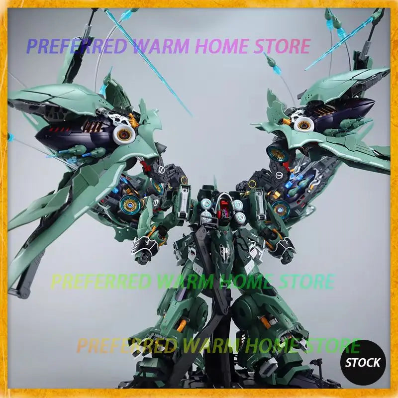 In Stock AXIS MODEL WORKS OSIRIS AERIAL DOMINATOR 1/100 Assembling Movability Model Toys Mecha NZ-666 Kshatriya LED LIGHTING KIT