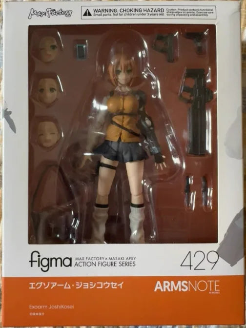 【SF】In Stock Original Max Factory Figma429 ARMS NOTE Exoarm JoshiKosei Figures Model Anime Collection