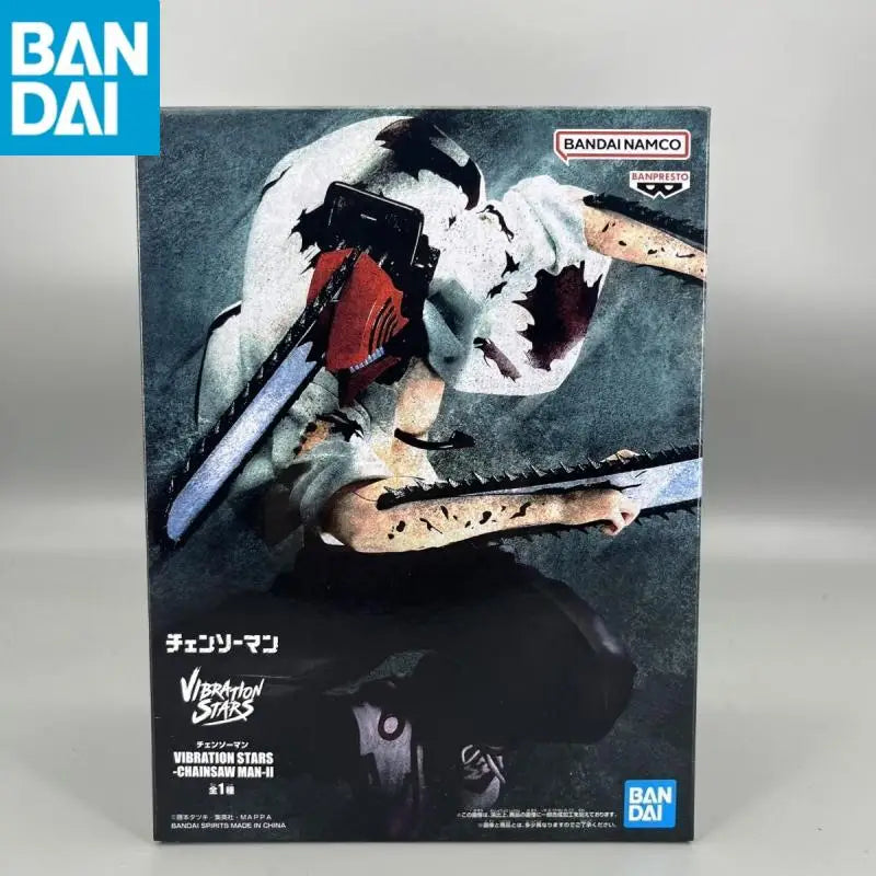 BANDAI Original BANPRESTO CHAINSAW MAN Denji Anime Figures VIBRATION STARS Action Figure Figurine Model PVC Toys For kids Gifts