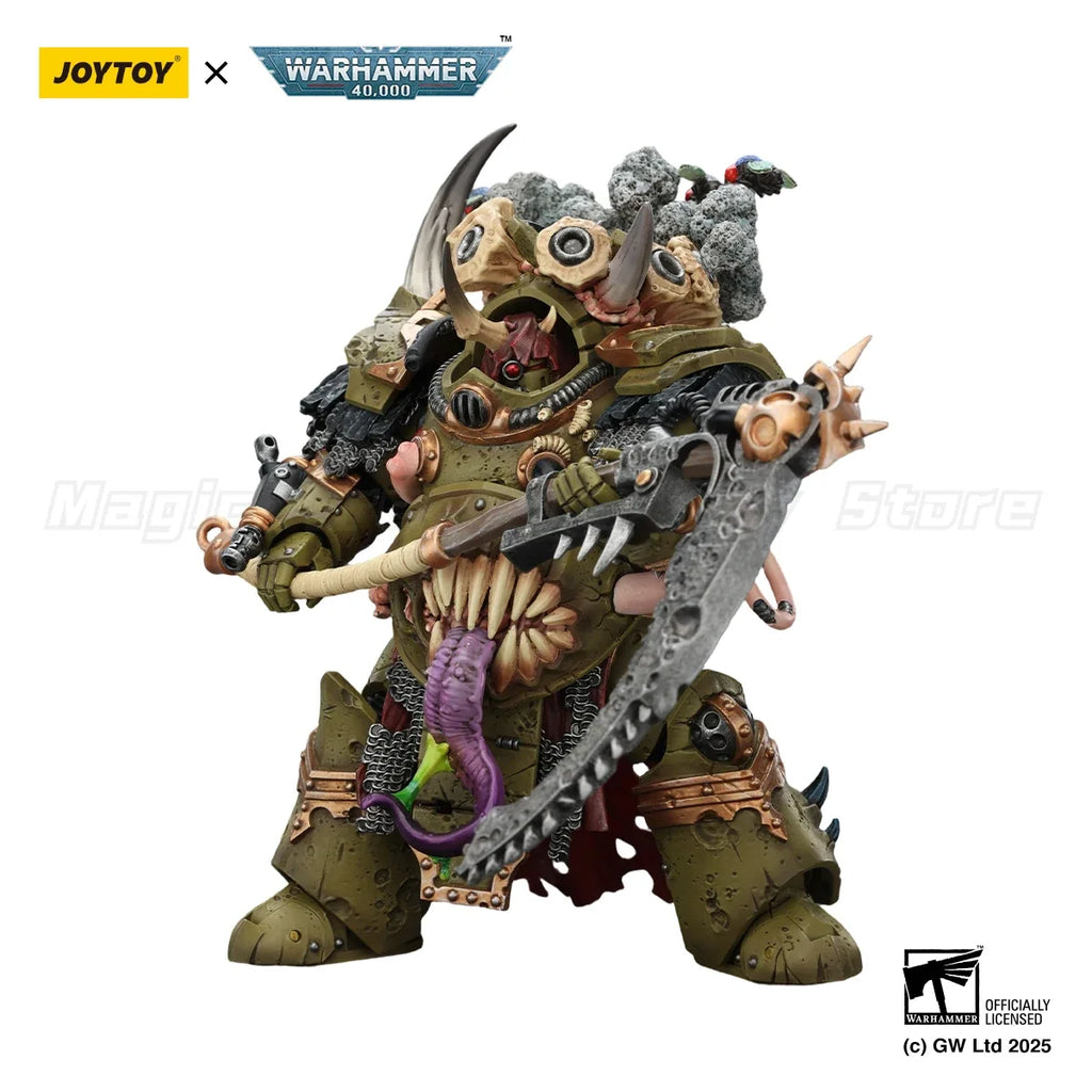 【In stockJOYTOY 1/18 Action Figure Warhammer 40K Death Guard Deathshroud Terminator ChampionToy Gift