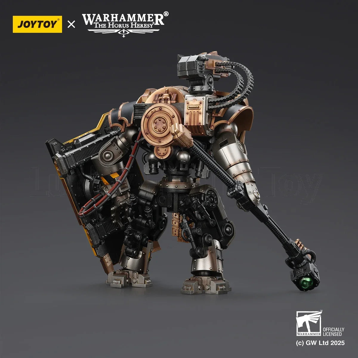 【Pre-sale】JOYTOY 1/18 Warhammer "The Horus Heresy" Iron Warriors Iron Circle Domitar-Ferrum Class Battle-automata Action Toy