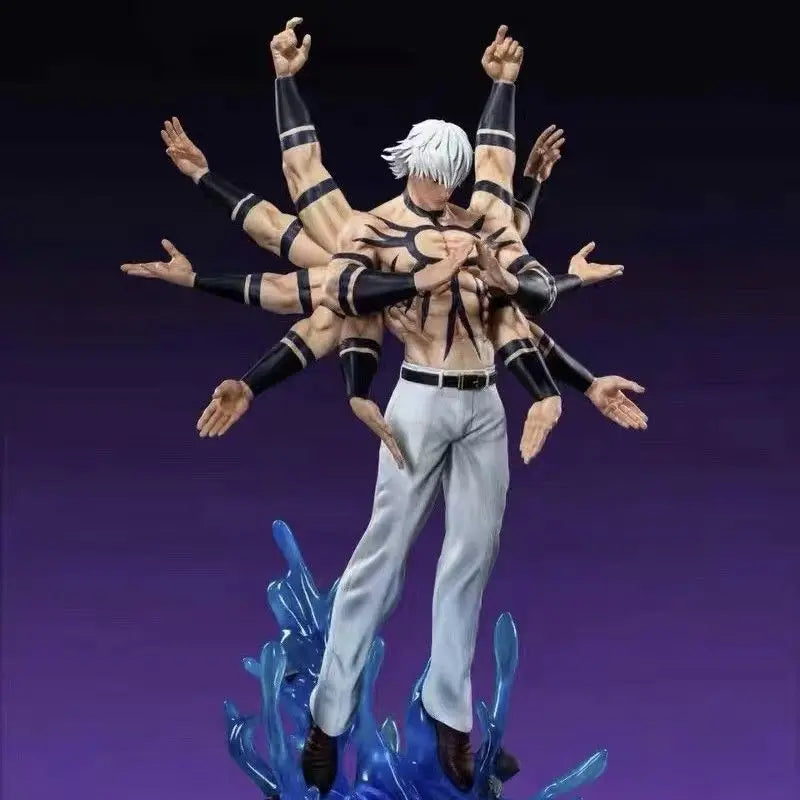 【Full Payment In Stock】50cm Tall Street Fighter, Tekken, The King of Fighters Orochi Figure 97 Game Statue ASAI