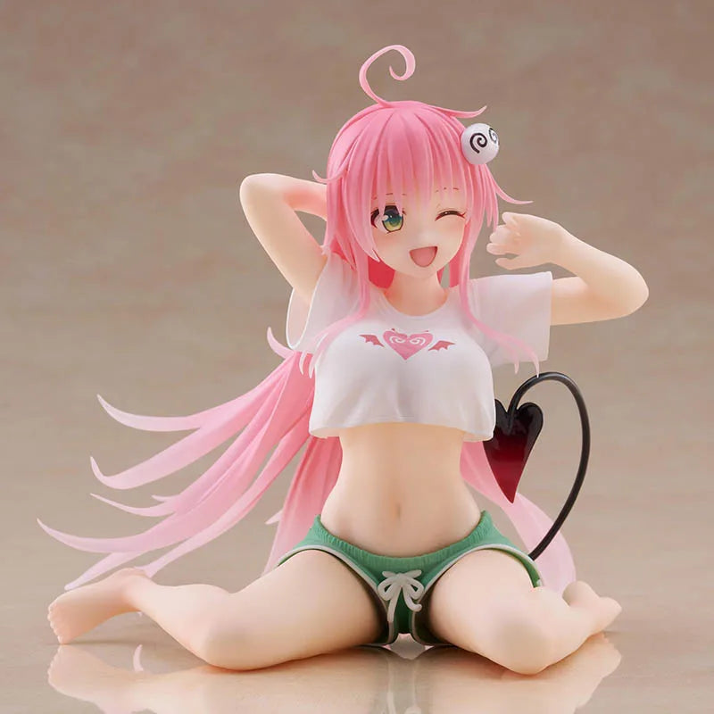 In Stock TAiTO To Love-Ru Darkness Desktop Cute Lala Satalin Deviluke ~Room Wear Ver.~ PVC 13CM Anime Action Figures Model Toy