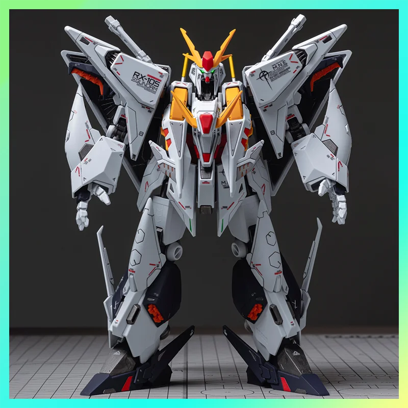 【IN STOCK】JUJIANG HGUC 1/144 KEXI RX-105 Assembly Model Kit Collection Action Figures Plastic Model Kits Robot Toys Kids Gift