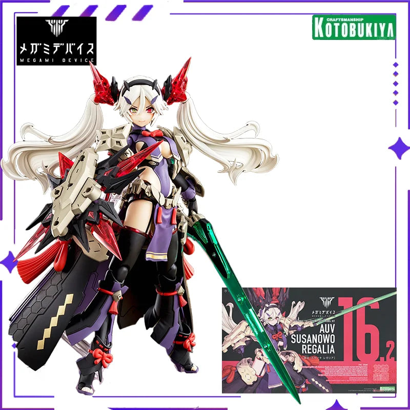 Brand New Stock Genuine Kotobukiya Original Goddess Device, Emperor Witch Susanzo's Male Cangyan Movable Character Model Toygift