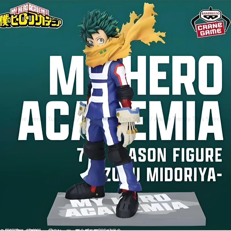 In Stock Original BANDAI BANPRESTO Izuku Midoriya Deku Anime 7th SEASON Action Figure PVC Model Collection Doll Gift WY
