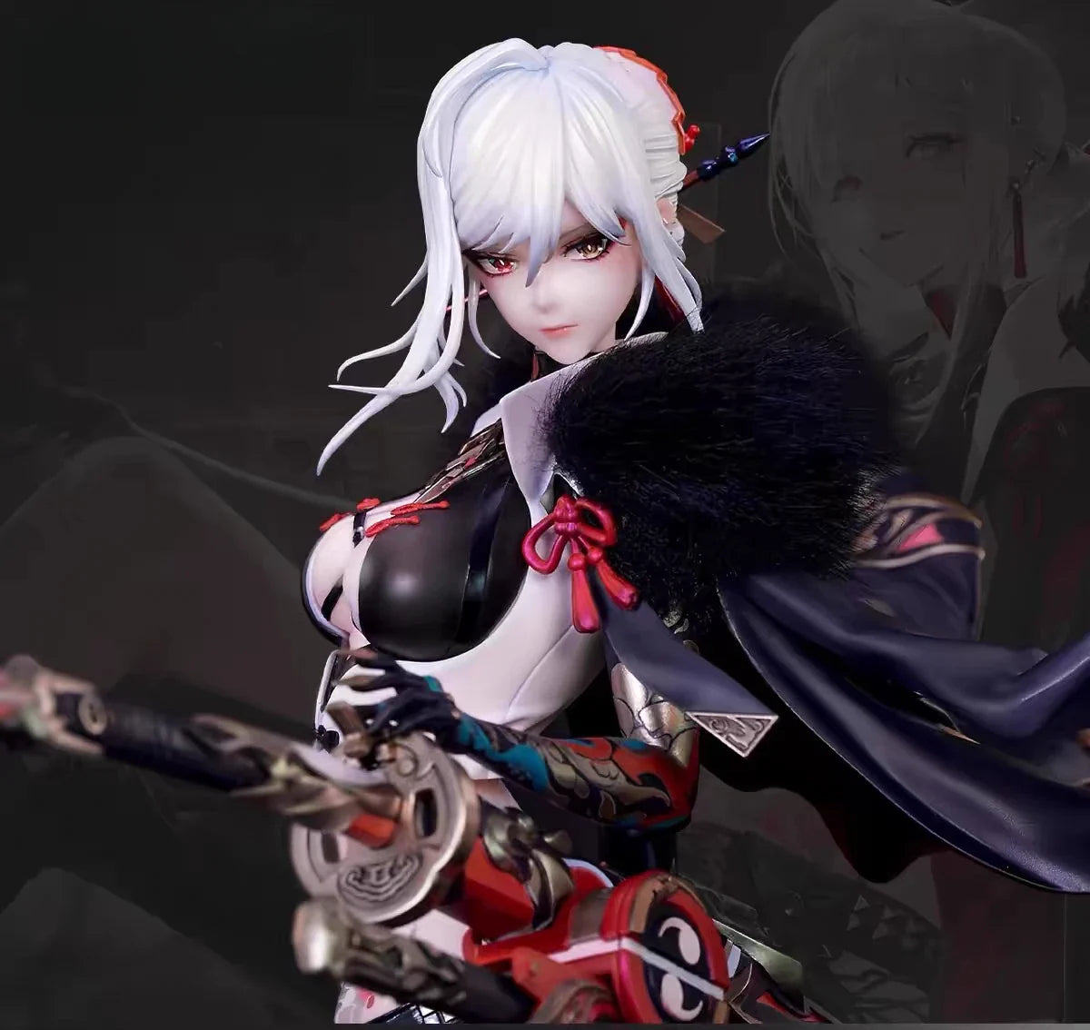 Lucia Game Character GRAY RAVEN: PUNISHING Sculpture Action Figurals Cartoon Collectible Model ToyAnime Statue Figures Presale
