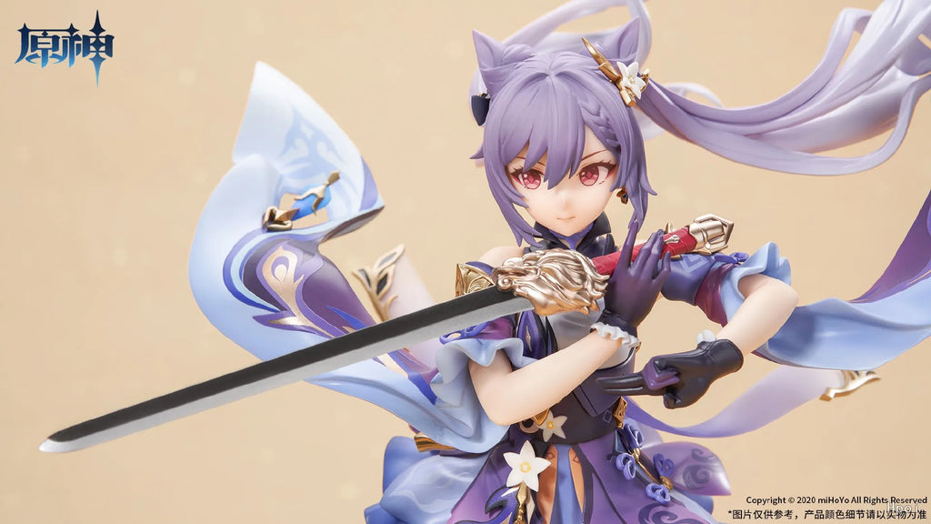 Original in Stock APEX Genshin Impact Keqing Tingni Kuaiyu 1/7 Figures Model Toys Ornaments Gifts Collection