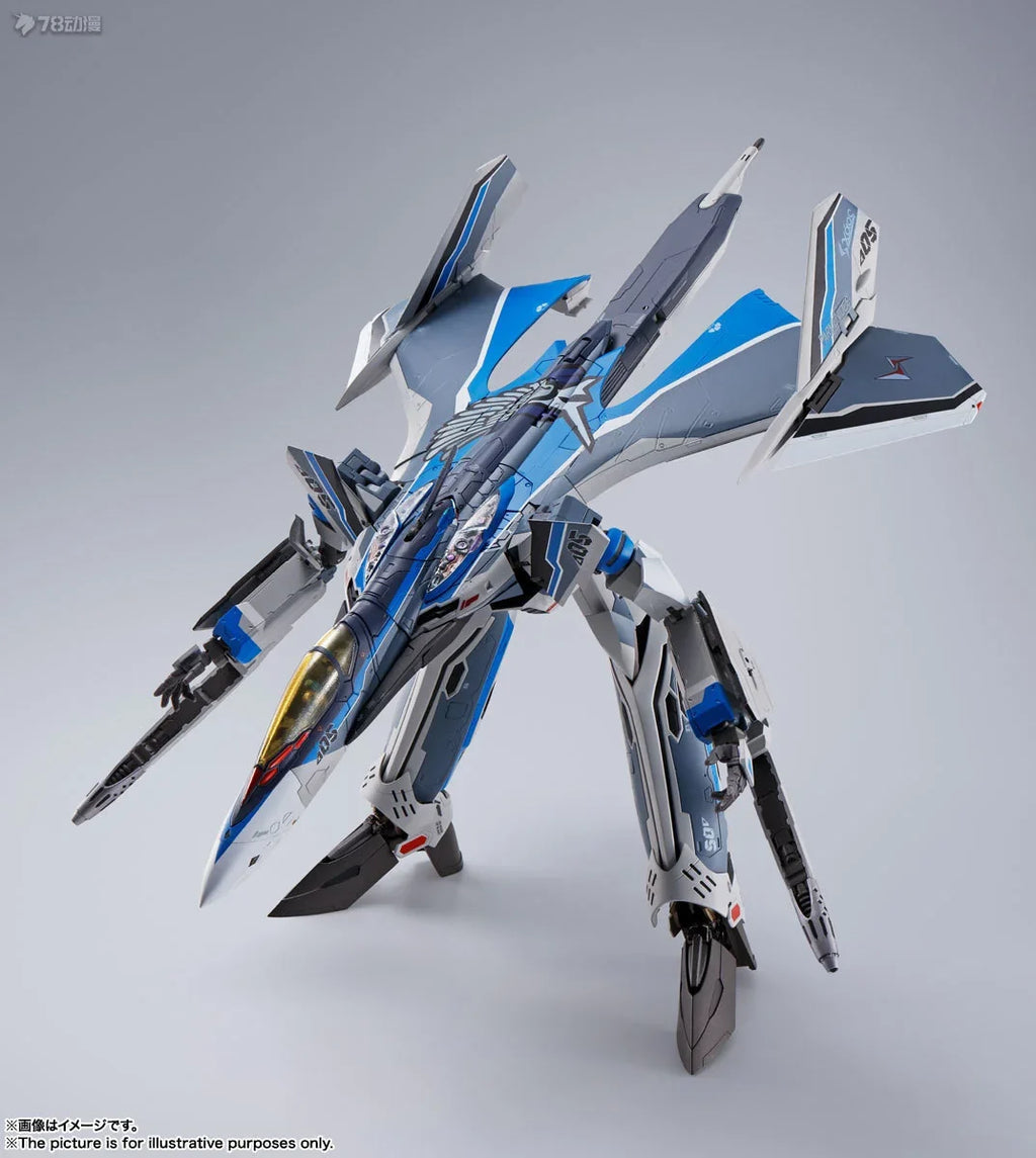 Original Model Kit VF-31 AX KAIROS-PLUS Anime Action Figure Metal Model Toys Collectible Model Robot Gifts for Boys