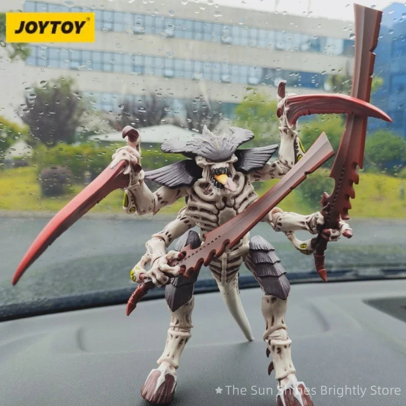 JOYTOY Warhammer 40K 1/18 Scale Action Figure - Tyranids Hive Fleet Leviathan Termagant with Fleshborer Model Collectible Gift