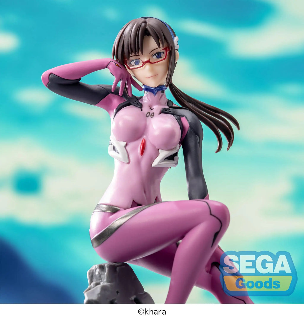 In Stock Original SEGA Luminasta Rebuild of Evangelion Mari Makinami Illustrious PVC Anime Figures Action Figure Model Toys