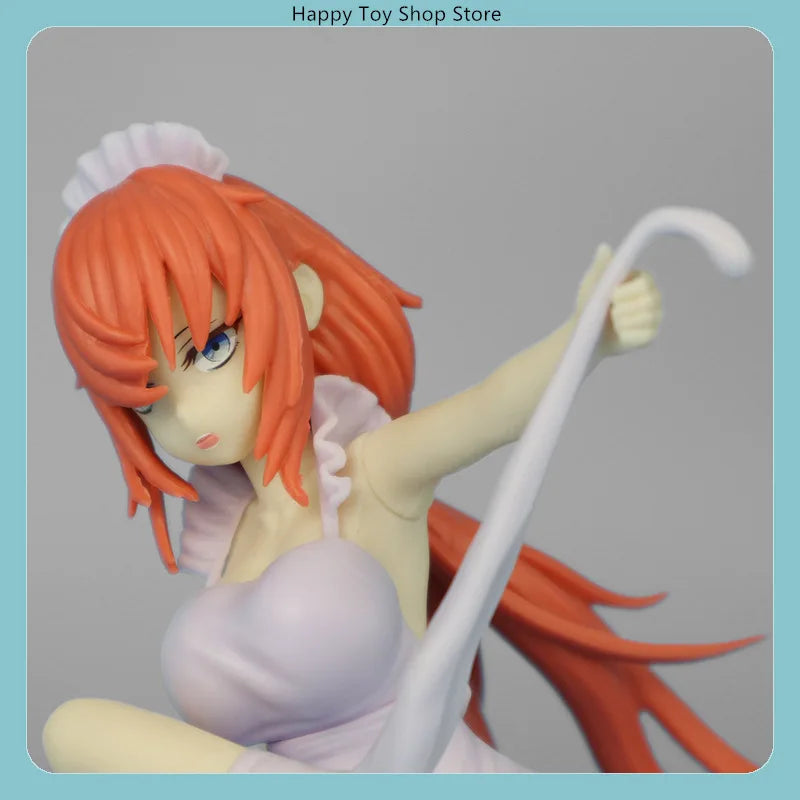Brain Hole Student Council Michinoku Komaro 10.2cm School Uniform Sitting Pose Anime Figure Statue Desktop Decoration Gift