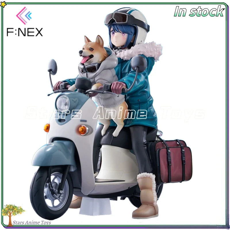 Original F:NEX LAID-BACK CAMP Rin Shima 1/7 Anime Figure Model Collection