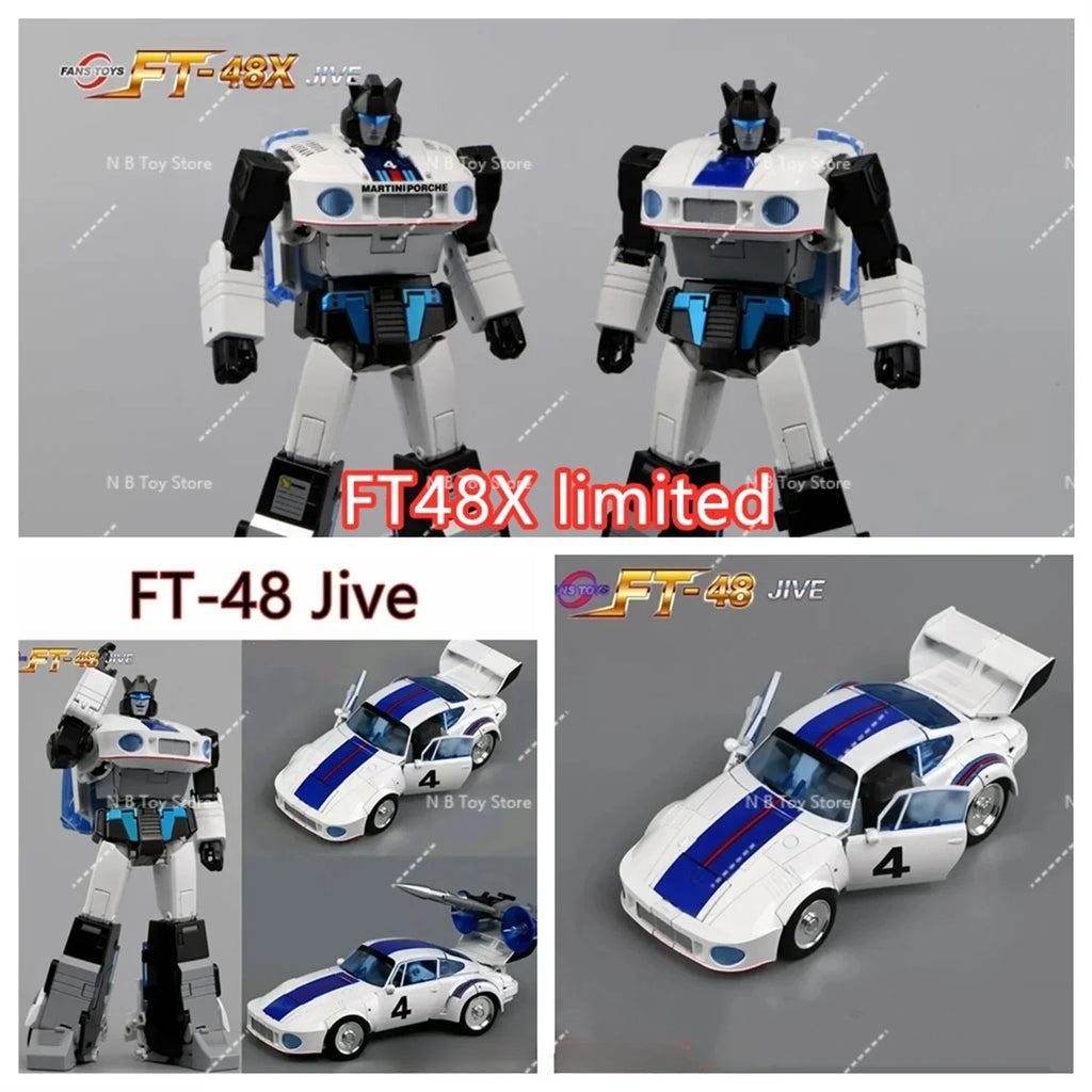 【100% New】 FANSTOYS FT-48 FT48 FT-48X FT48X Limit Jive Jazz MP Ratio Action Figure Toy Model Third Party Robot with Box with Box